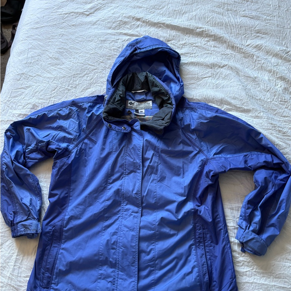 Columbia Vibrant Blue Outdoor Jacket